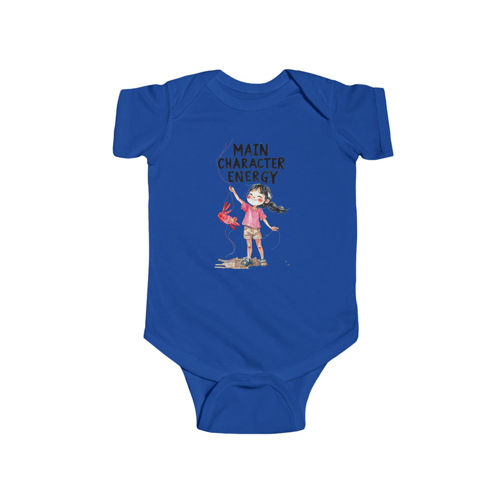 Main Character Energy fun onesie baby girl gist new moms, Baby Girl Gift, New Mom Gift, Infant Bodysuit, Baby Shower Gift, Baby Girl