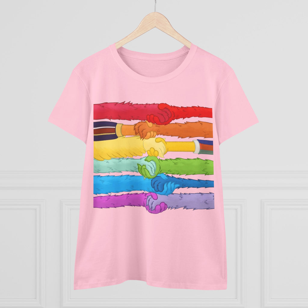 Kindness and diversity count! Pride Unity Tee, LGBTQ+ Cotton T-Shirt for Celebrations, Rainbow Design, Equality Shirt,  anti Trump Wear