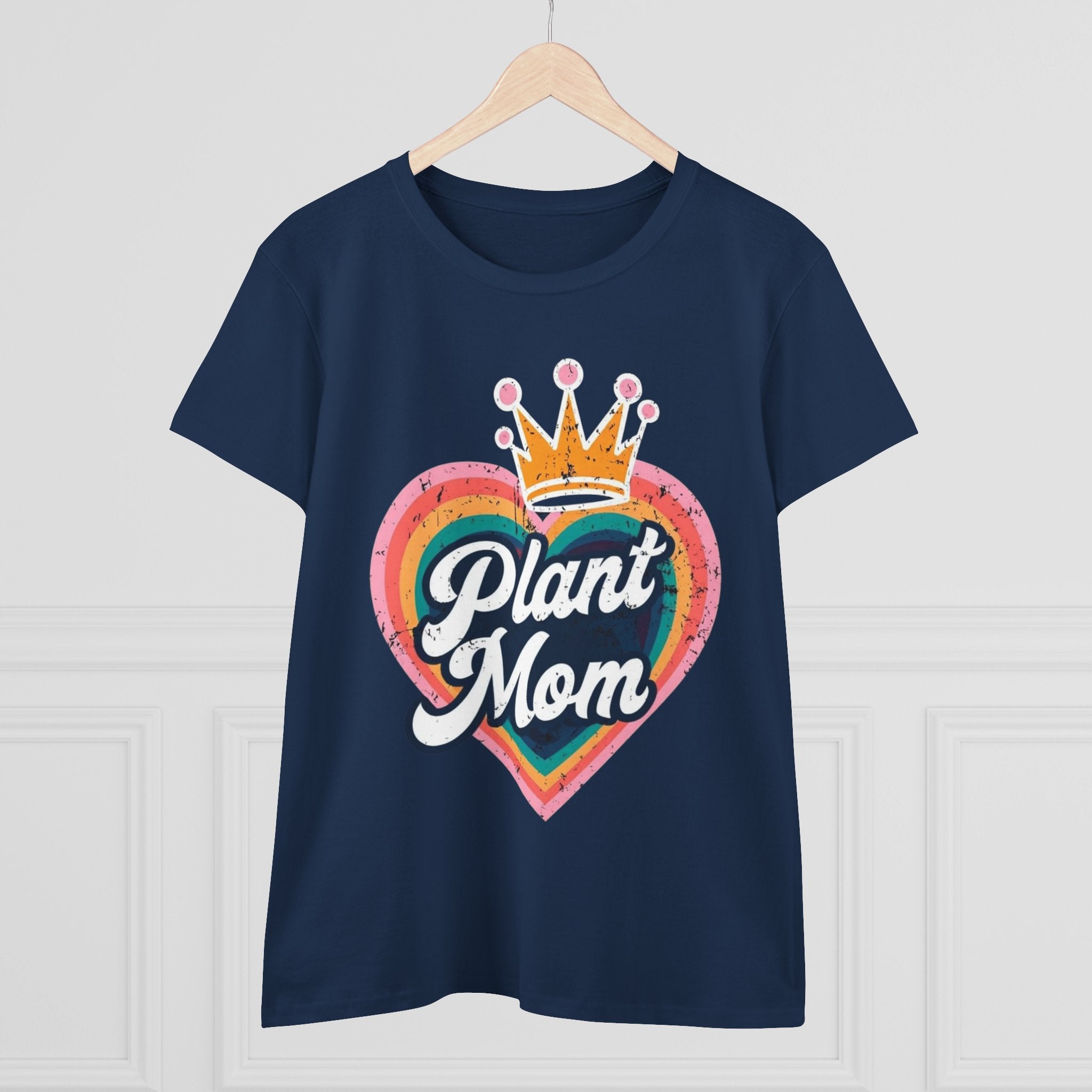 Plant Mom Cotton Tee - Perfect Gift for Plant Lovers, Women's Graphic Shirt, Casual Wear, Eco-Friendly Fashion, Birthday Gift garden