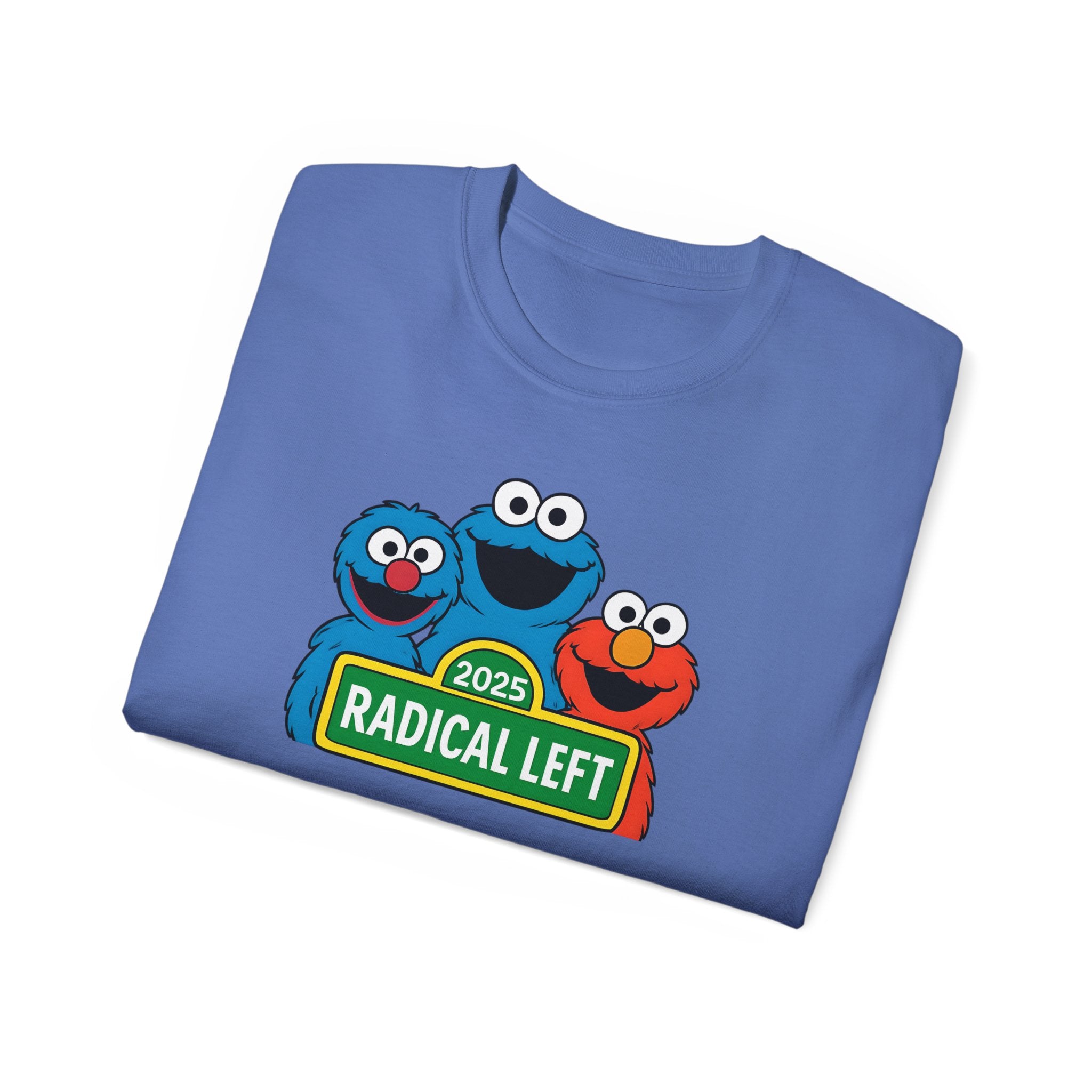 Funny Political Gift Radical Left Puppets Sarcasm Tee, Leftist T-Shirt, Radical Humor Shirt, Unisex Cotton Top, Anti Trump liberal Gift