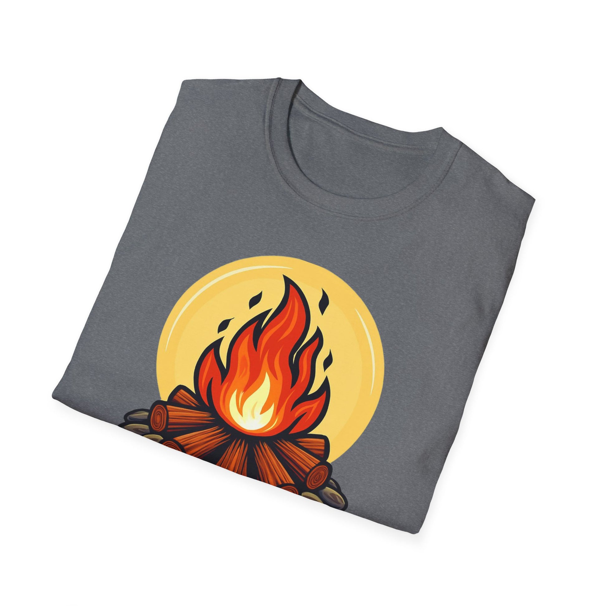 Outdoorsy Pride Unisex T-Shirt, Camping Tee, LGBTQ+ Apparel, Summer Festival Shirt, Queer Outdoor Adventure Top, Gift for Campers