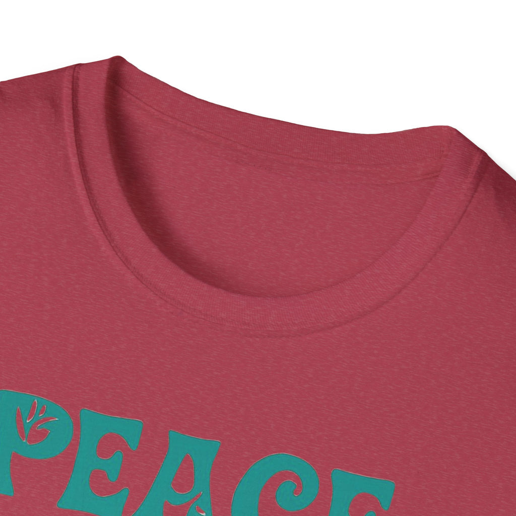Peace, Love, and Lobster Rolls T-Shirt | Unisex Softstyle Tee for Seafood Lovers, Casual Summer Wear, Beach Days, Gifts, BBQs