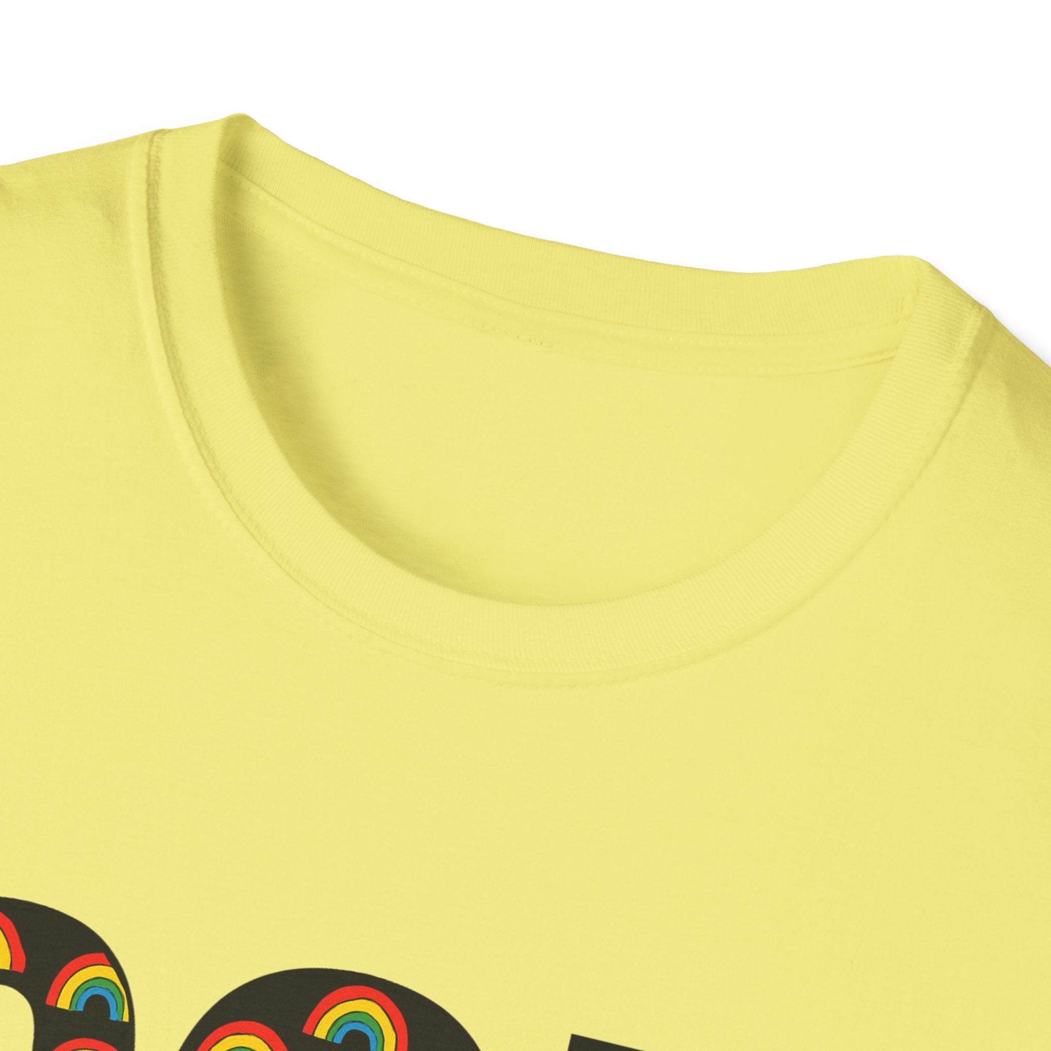 Rainbow God Had Two Dads LGBTQ Unisex Softstyle T-Shirt, Pride Tee, Social Justice Shirt, Anti Trump Top, LGBTQ Equality Clothing