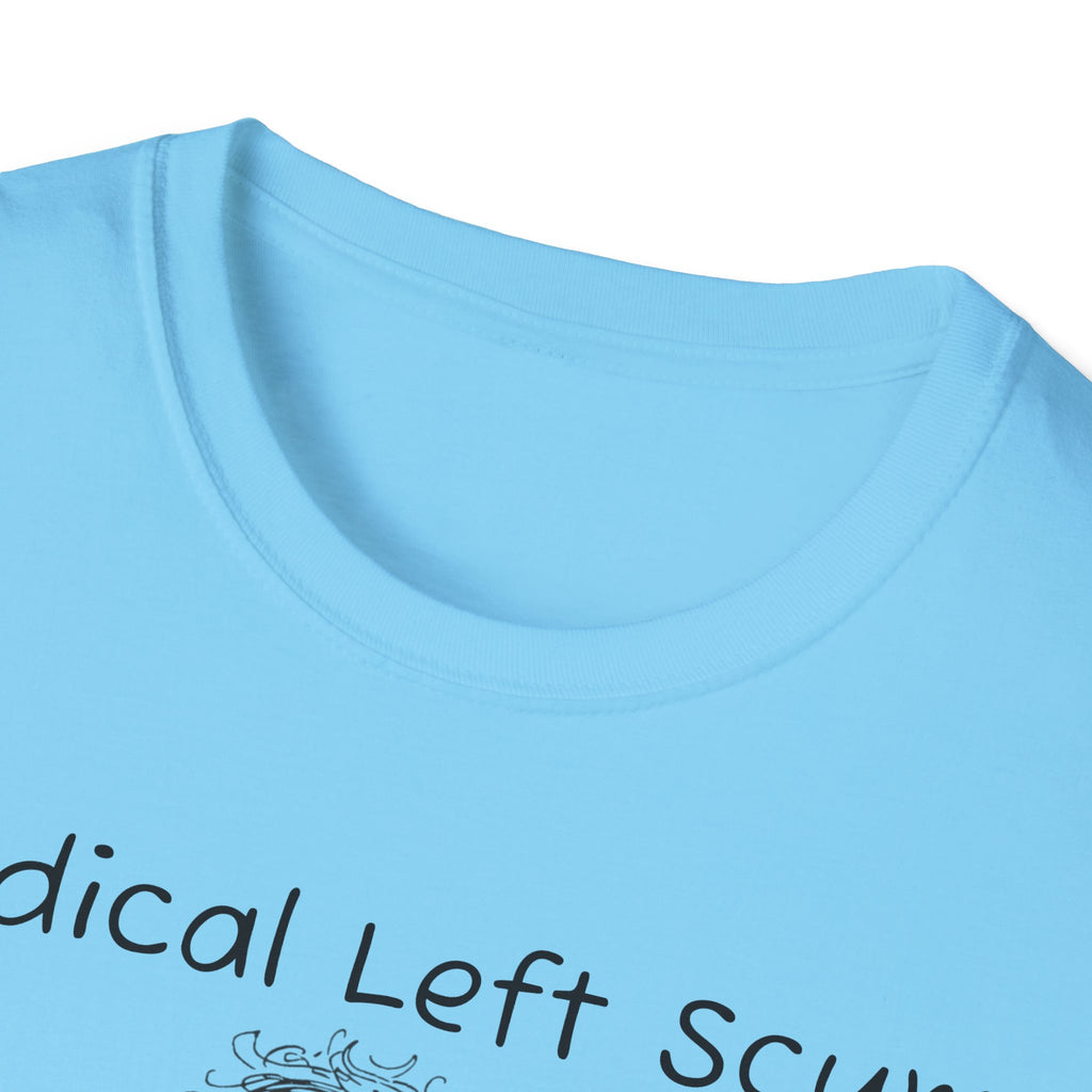 Radical Left Scum T-Shirt — Provocative Political Graphic Tee Anti Trump Streetwear