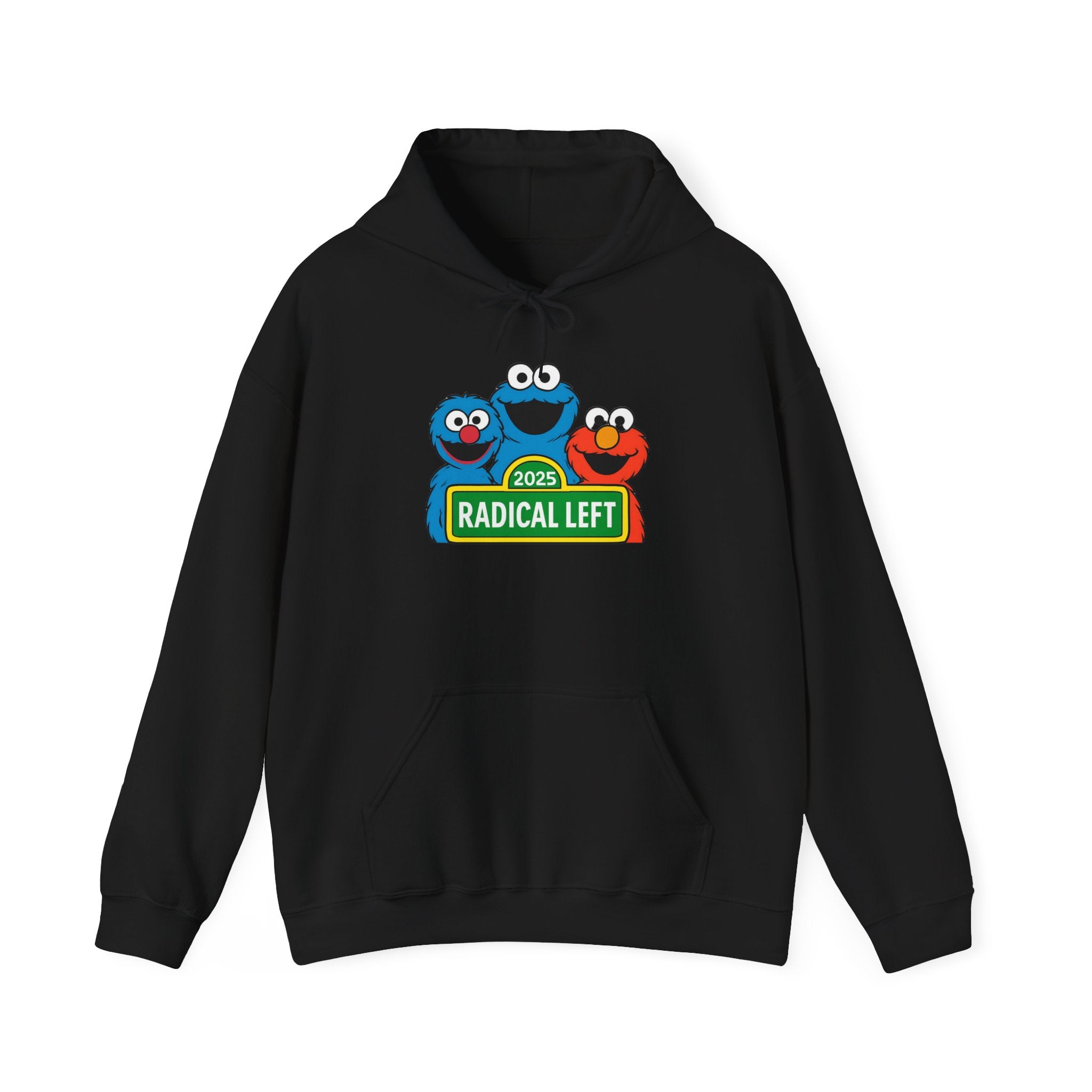 Radical left Social Justice Anti-Trump Unisex Hoodie, Radical Left Puppets, Political Activist Sweatshirt, Public Television Protest Hoodie,