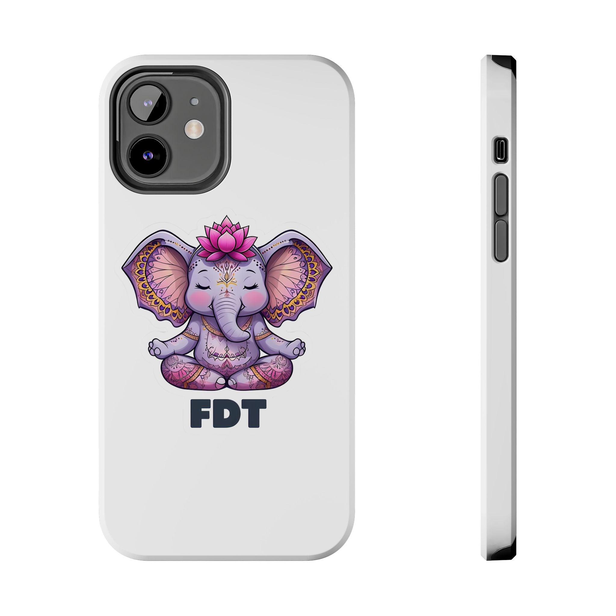 Tough Phone Cases, FDT Anti Trump protest, Anti Trump phone cover, Protest slogan case, elephant cell phone protection, Political statement
