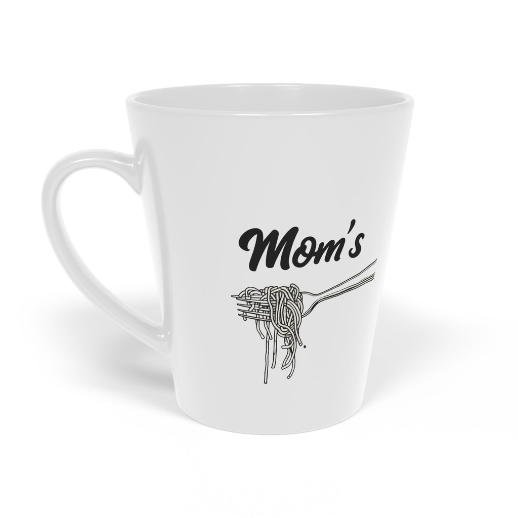 Moms spaghetti lyrics rap Stylish Latte Mug, Fun Coffee Cup, Gift for Coffee Lovers, Unique Decor, Tea Mug, Perfect for Birthdays