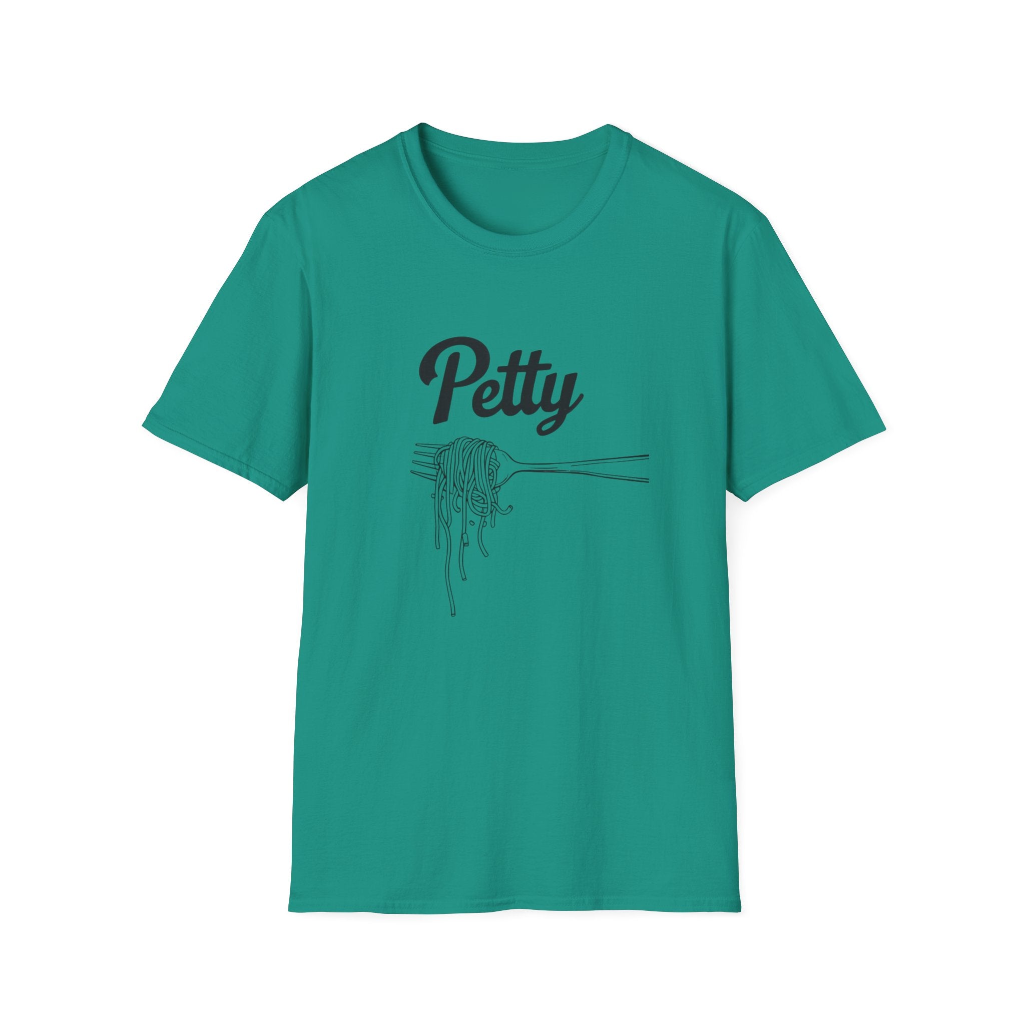 Petty spaghetti Humor Unisex T-Shirt, Funny Graphic Tee, Comfy Casual Wear, Gift for Friends, Quirky Statement Shirt