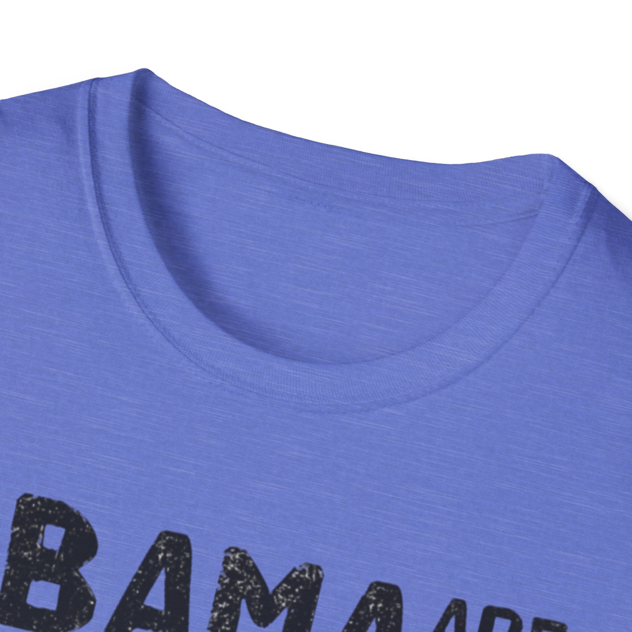 Obama are you coming home? Funny Political T-Shirt, Unisex Softstyle Tee, Humorous Gift. Quirky Apparel, Casual Wear