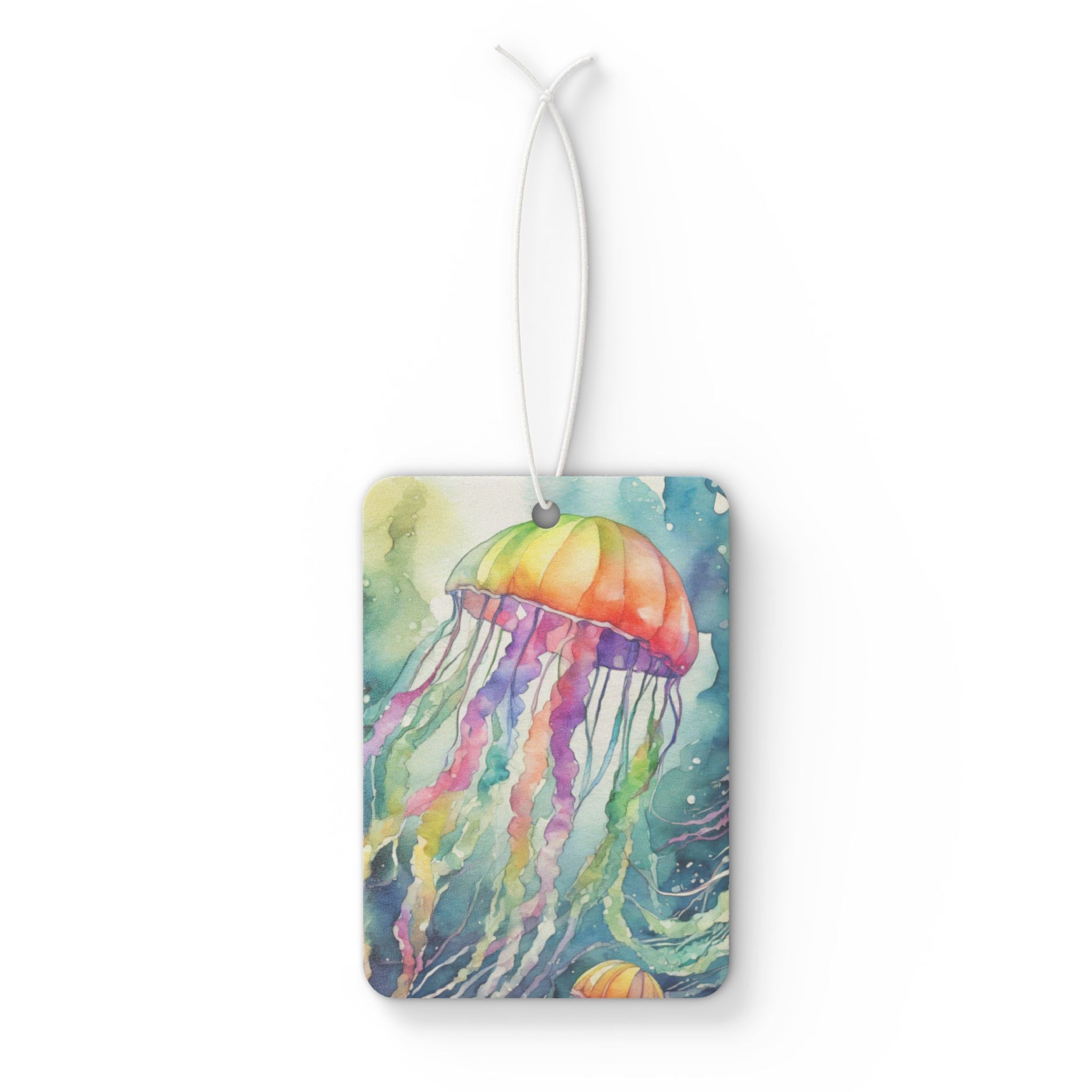 Whimsical Jellyfish Car Air Freshener, Ocean Breeze Aromatherapy, Gift for Sea Lovers, Cute Car Decoration, Eco-Friendly Air Freshener