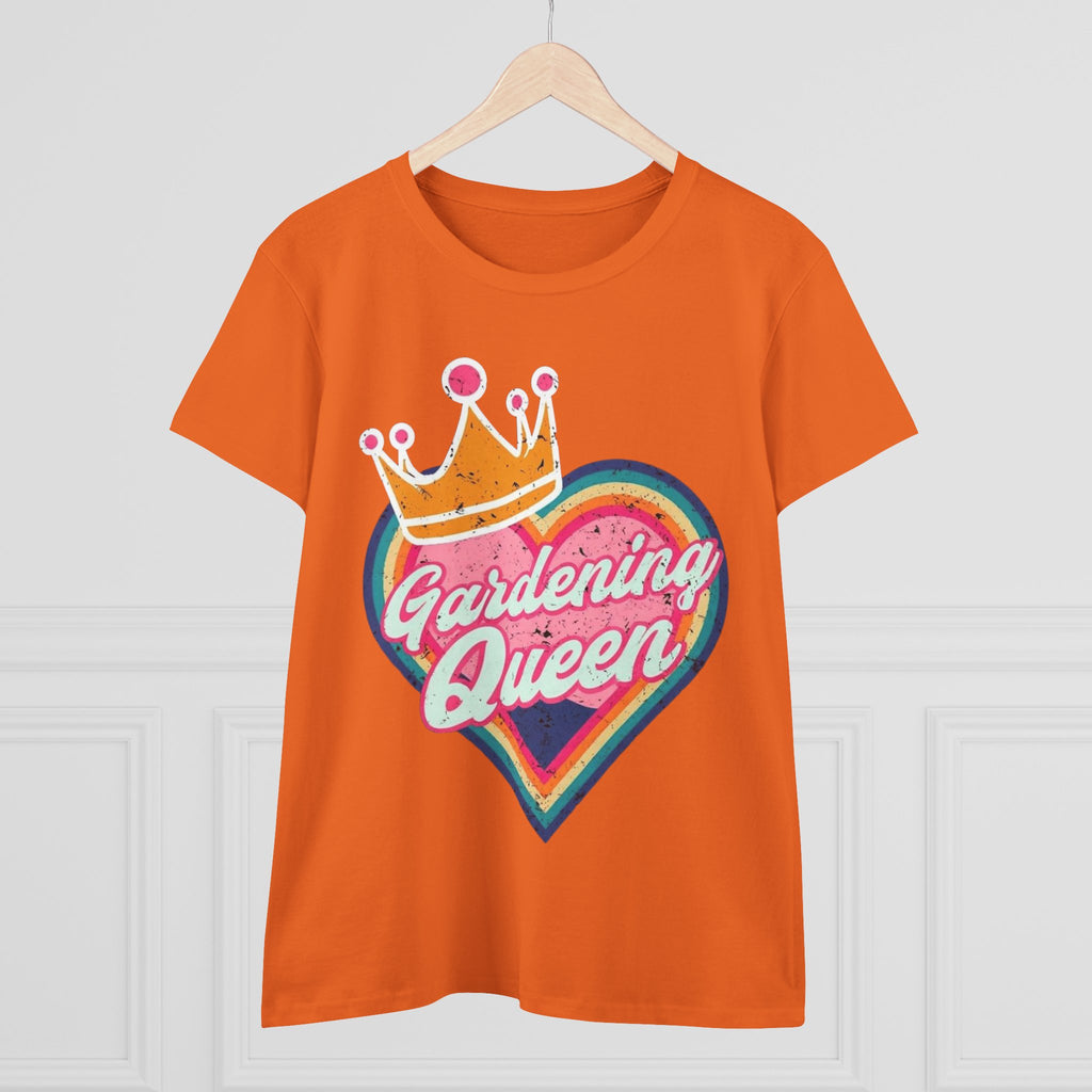 Gardening Queen Cotton Tee, Gardening Shirt, Gift for Gardeners, Summer Fashion, Plant Enthusiast Tee, Eco-Friendly Cotton Tee