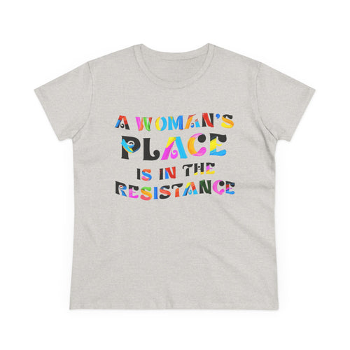 A womans place Feminist Tee, Women's Rights Shirt, Protest Activist Top, Social Justice Clothing, Feminism Tshirt No Kings