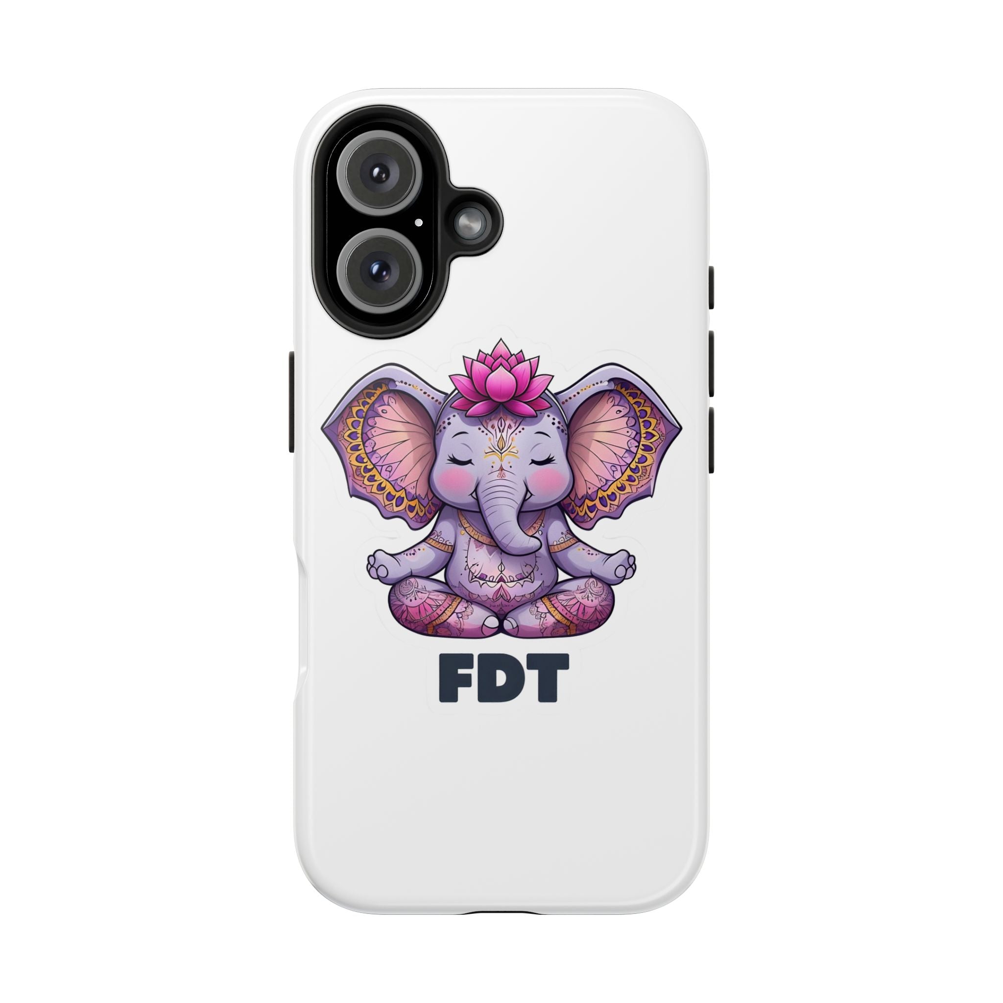 Tough Phone Cases, FDT Anti Trump protest, Anti Trump phone cover, Protest slogan case, elephant cell phone protection, Political statement
