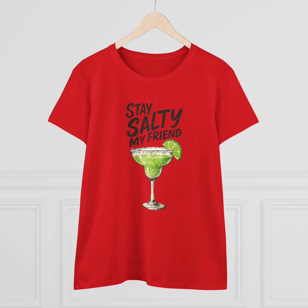 Stay Salty My Friend Margarita Cocktail Party Summer Drinks, Graphic Tee, Beach Vibes Shirt, Summer Vacation Top, Gift for Her,