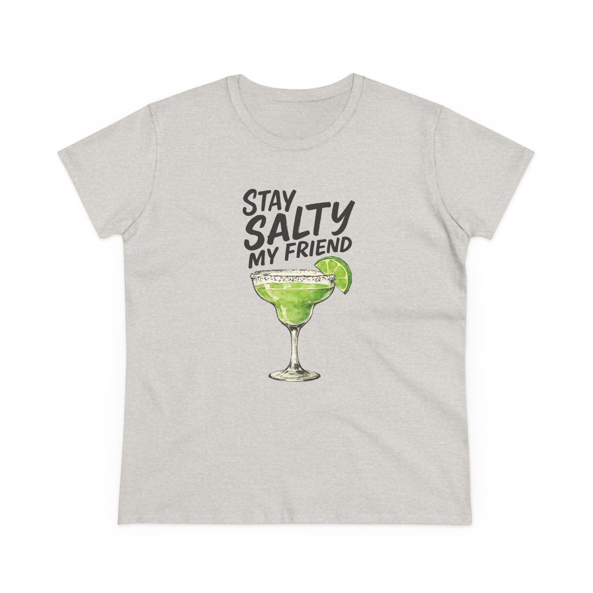 Stay Salty My Friend Margarita Cocktail Party Summer Drinks, Graphic Tee, Beach Vibes Shirt, Summer Vacation Top, Gift for Her,