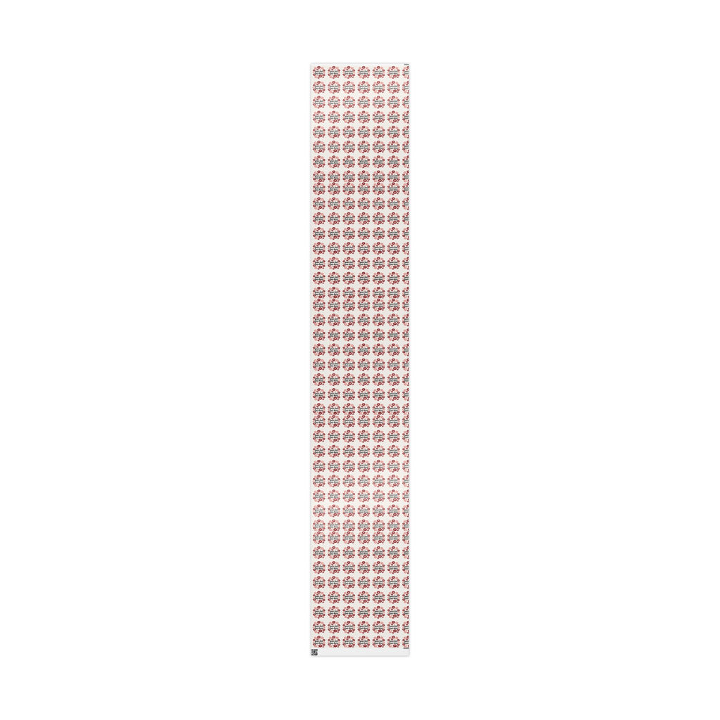 Personalized Any Name Kiss Print Wrapping Paper - Romantic Gift Wrap for Valentine's Day & Special Occasions grandparents aunts gifts for him