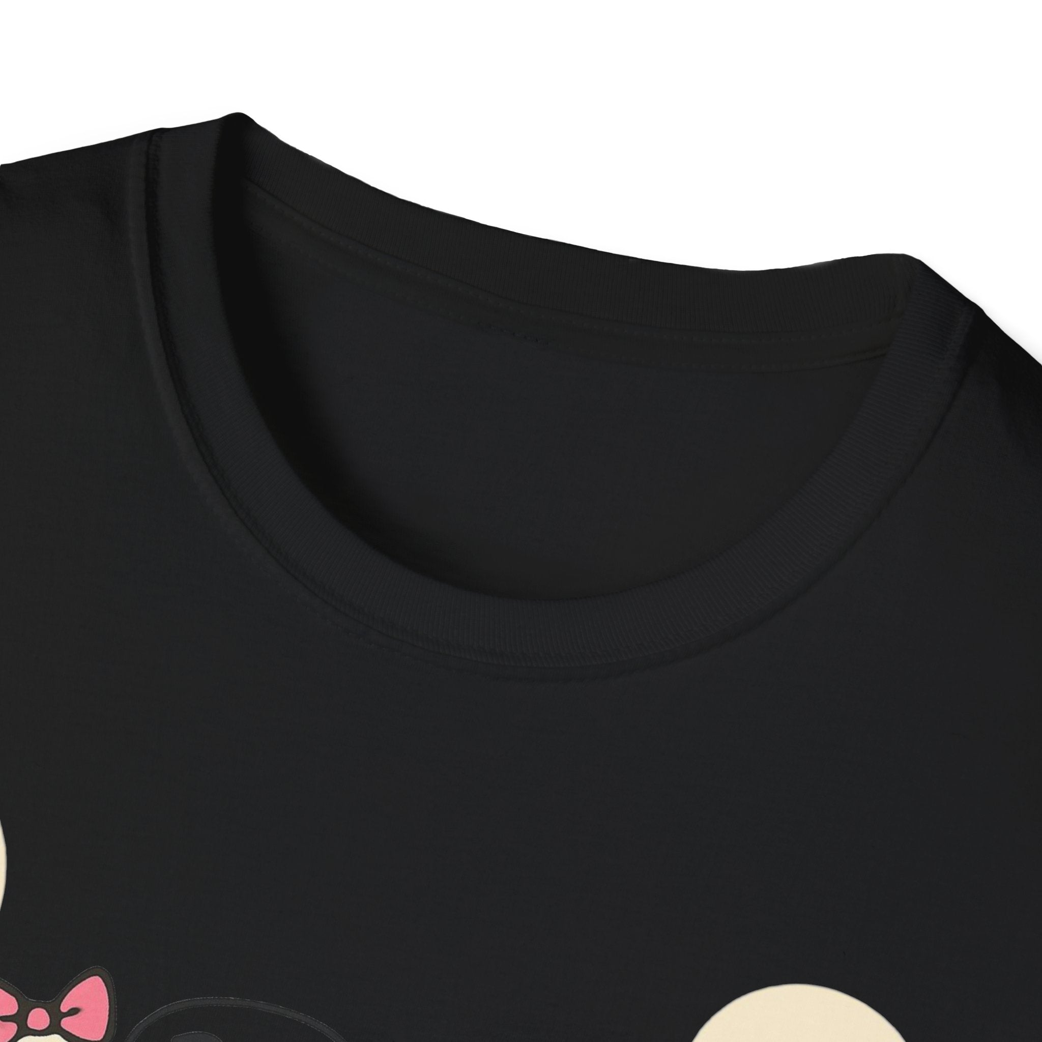 Spooky Ghost Boo Bow Cute Halloween Unisex T-Shirt, Halloween Shirt, Ghost Costume, Halloween Party Shirt, Spooky Tee, Cute Halloween Top