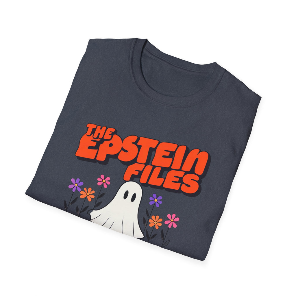 Ghost Political Halloween Unisex T-Shirt, Epstein Files Ghost Anti Trump Tee, Protest Shirt, Funny Political Gift, Conspiracy Theory Tee