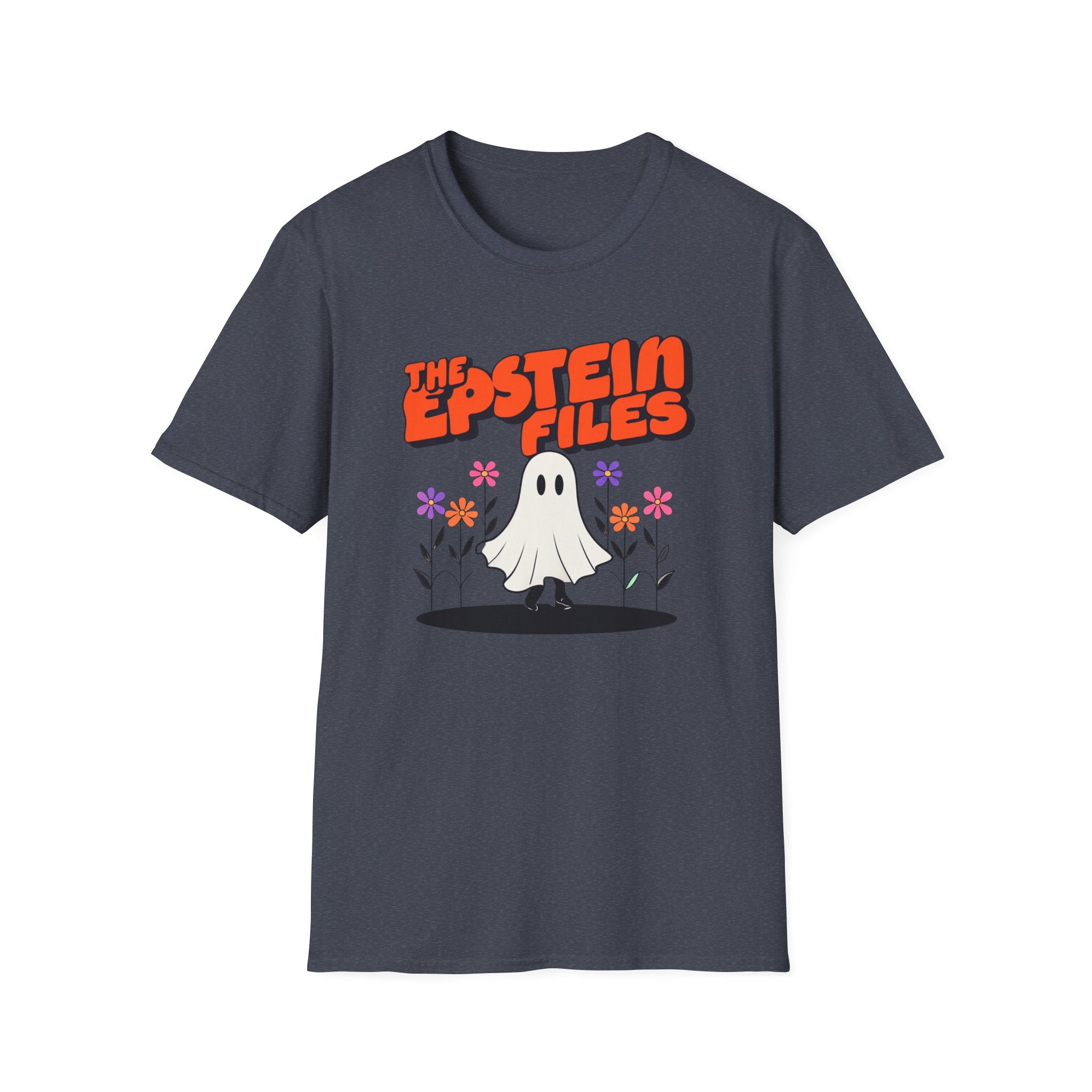 Ghost Political Halloween Unisex T-Shirt, Epstein Files Ghost Anti Trump Tee, Protest Shirt, Funny Political Gift, Conspiracy Theory Tee