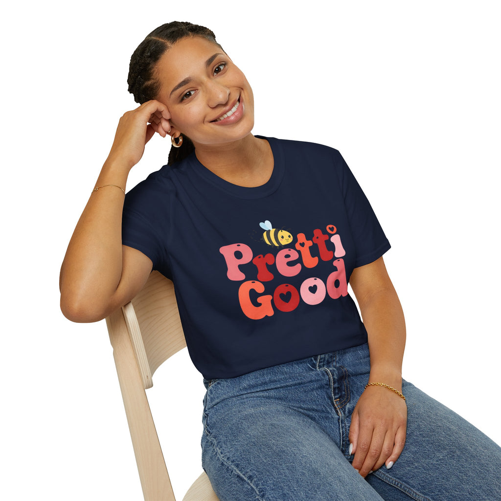 Be Pretti Good Political Protest T-Shirt — Retro Anti-ICE Typography