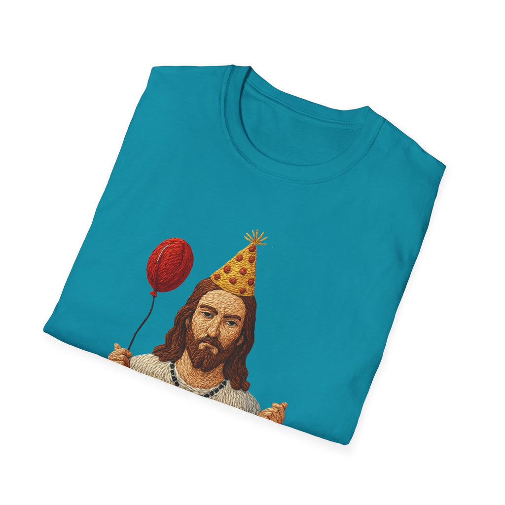 Birthday Boy Jesus T-Shirt party balloon Jesus gift