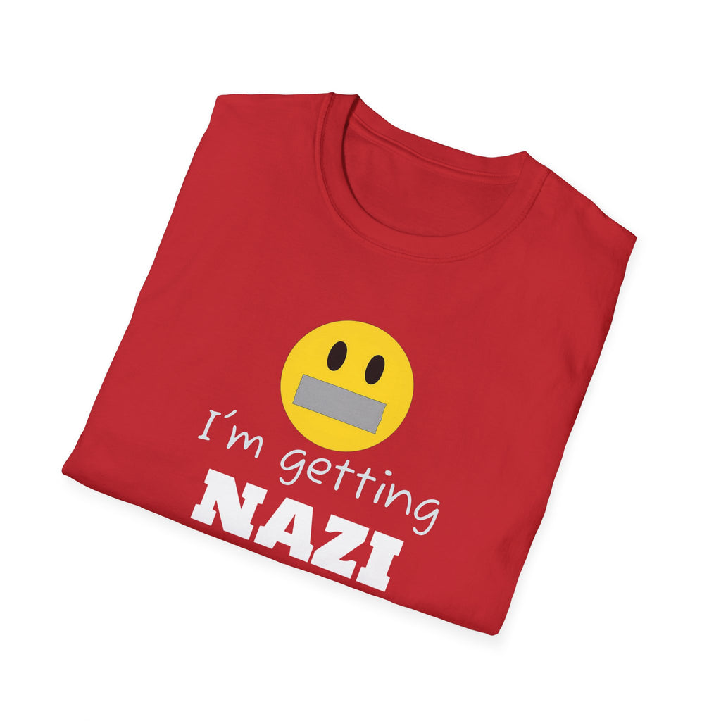 Nazi Germany Vibes, Anti-Trump Resistance T-Shirt, Political Protest Tee, Unisex Softstyle Shirt, Left Wing Activist Clothing, Censorship