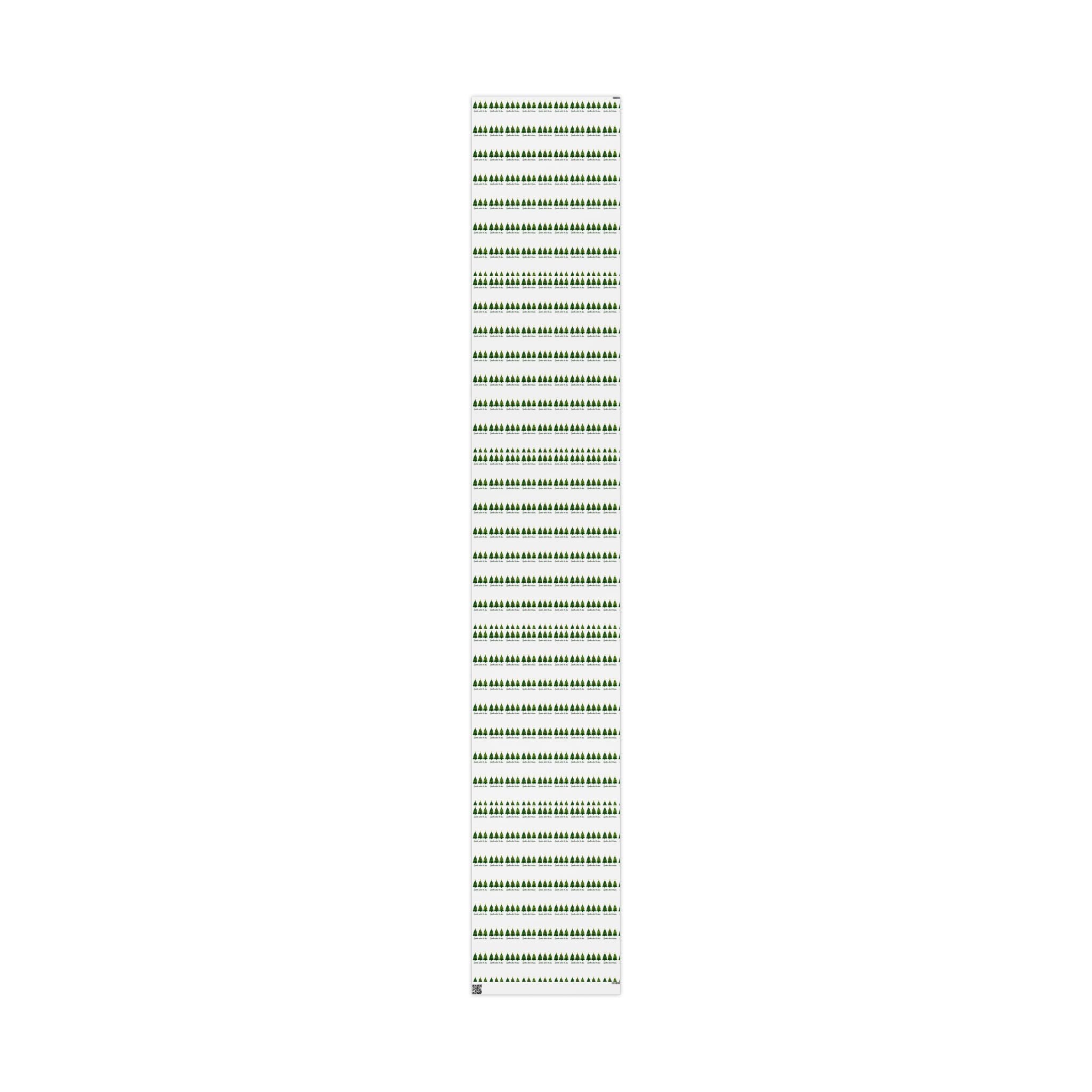Funny Jesus Spoiler alert. He dies. Christmas Tree Wrapping Paper Roll – Festive Green Trees with