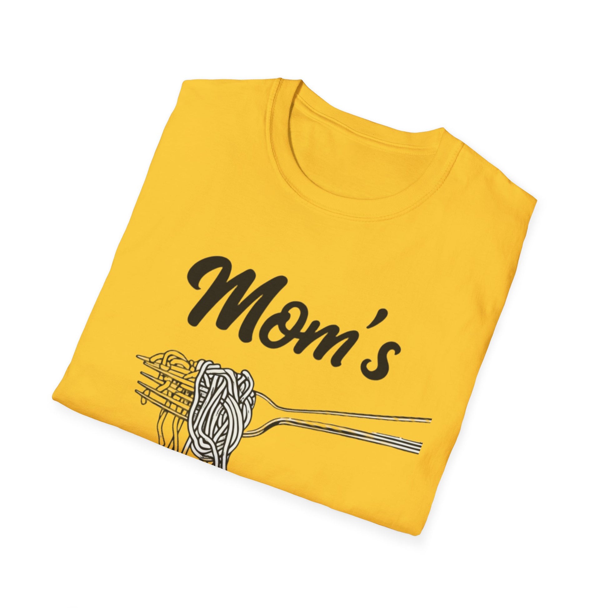 Mom's spaghetti Pasta Love T-Shirt, Gift for Moms, Funny Food Shirt, Family Gathering Top, Casual Wear, Mother's Day Gift rap lyrics