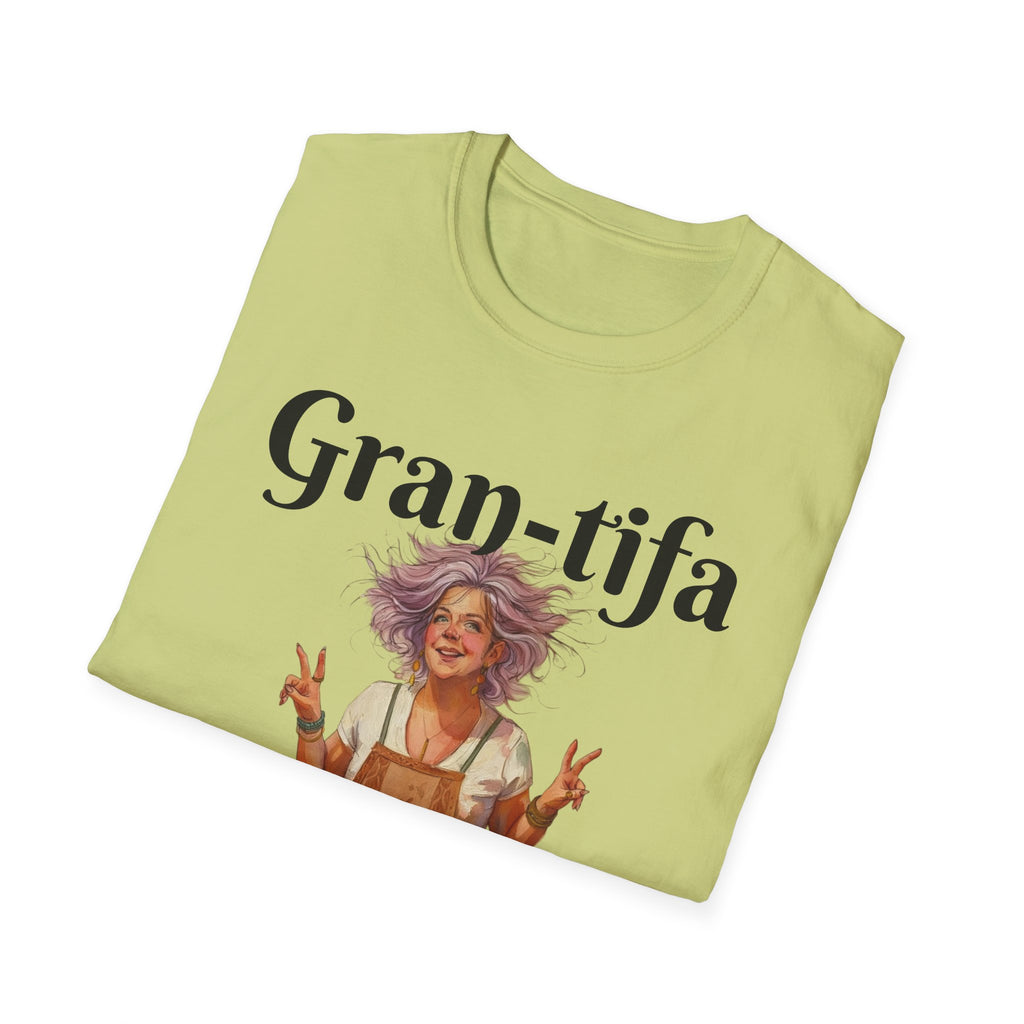 Gran-tifa Anti-Fascist T-Shirt — Political Activist Tee Grandma gift