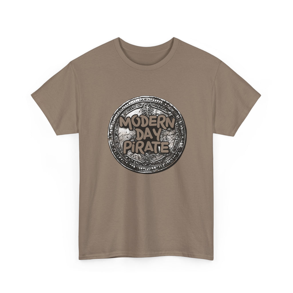 Metal Detecting Pirate Unisex Tee, History Buffs Coin Collector Shirt, Adventure T-Shirt, Pirate Lover Gift, Treasure Hunter Top