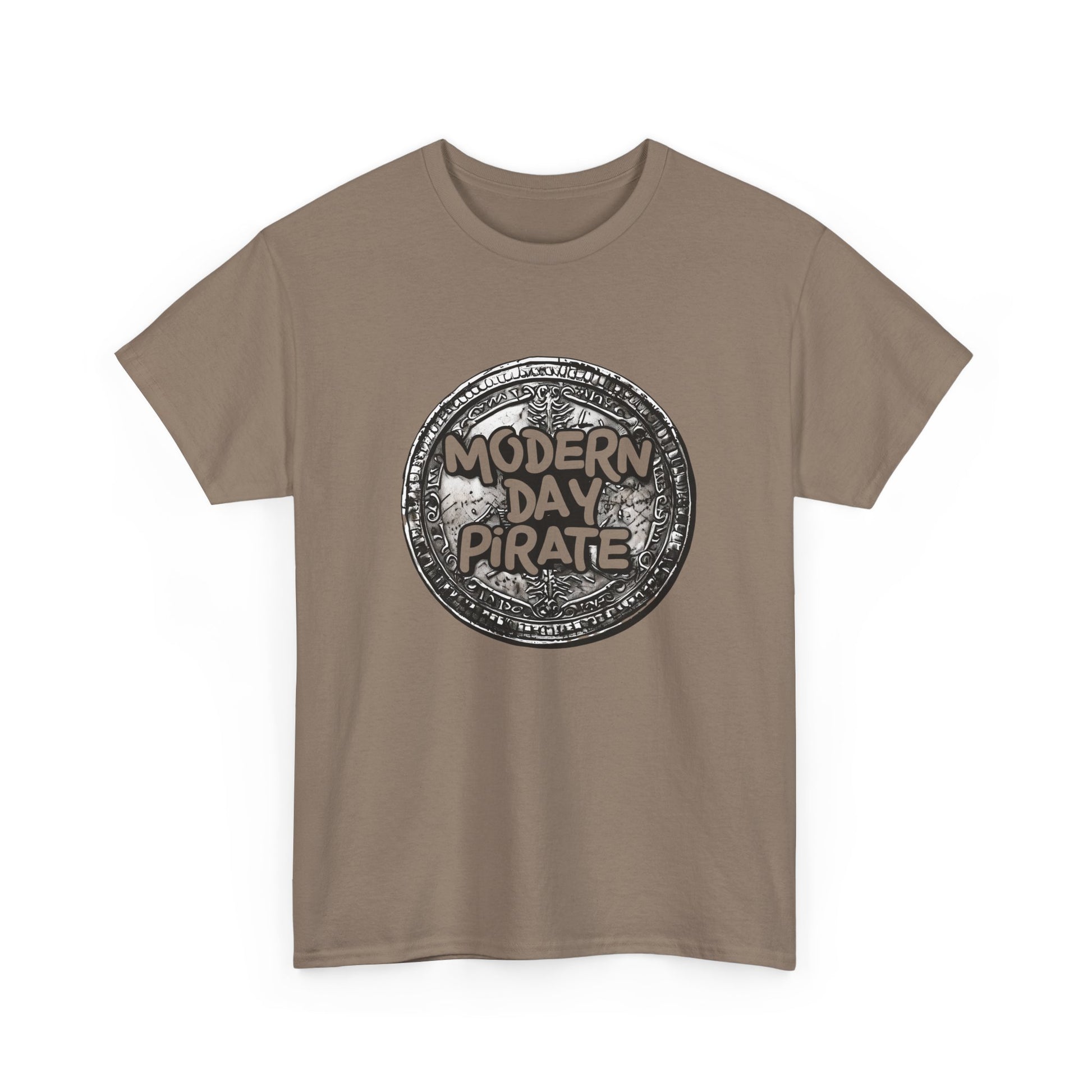 Metal Detecting Pirate Unisex Tee, History Buffs Coin Collector Shirt, Adventure T-Shirt, Pirate Lover Gift, Treasure Hunter Top