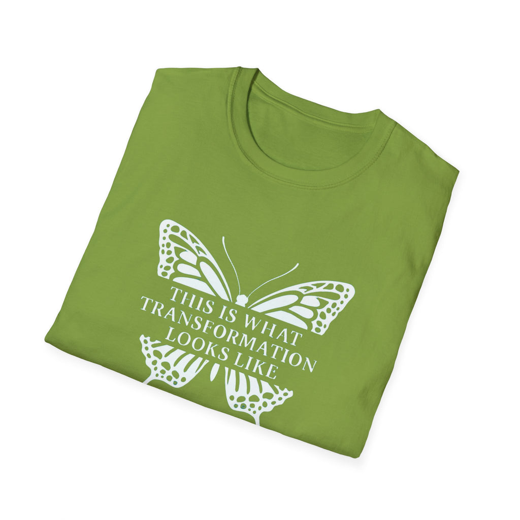 Transformation Vibes Tee, Life Changes, Menopause Shirt, Sobriety Gift Top, Life Evolution Tshirt, Unisex Softstyle T-Shirt