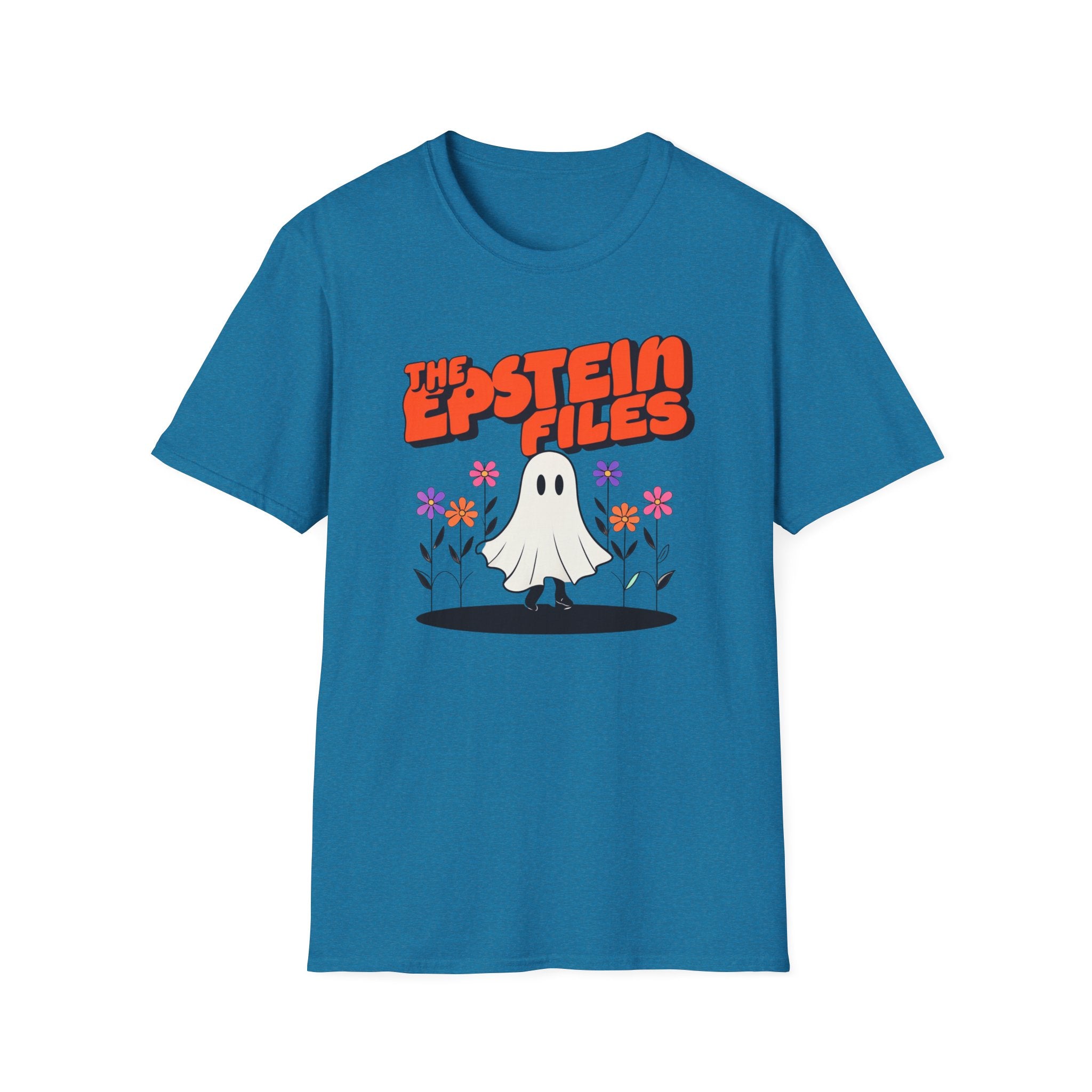 Ghost Political Halloween Unisex T-Shirt, Epstein Files Ghost Anti Trump Tee, Protest Shirt, Funny Political Gift, Conspiracy Theory Tee