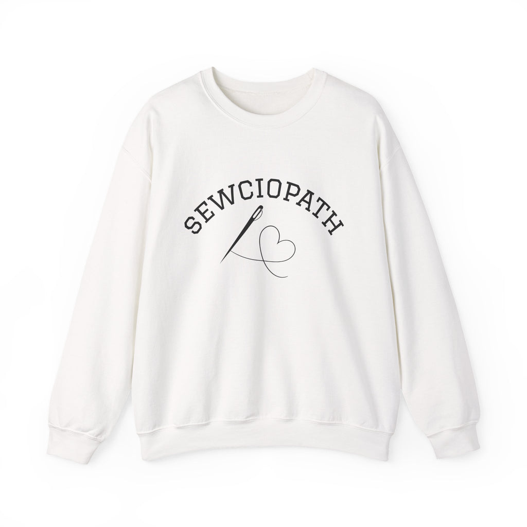 Funny Sewciopath Crewneck Sweatshirt sewing gift