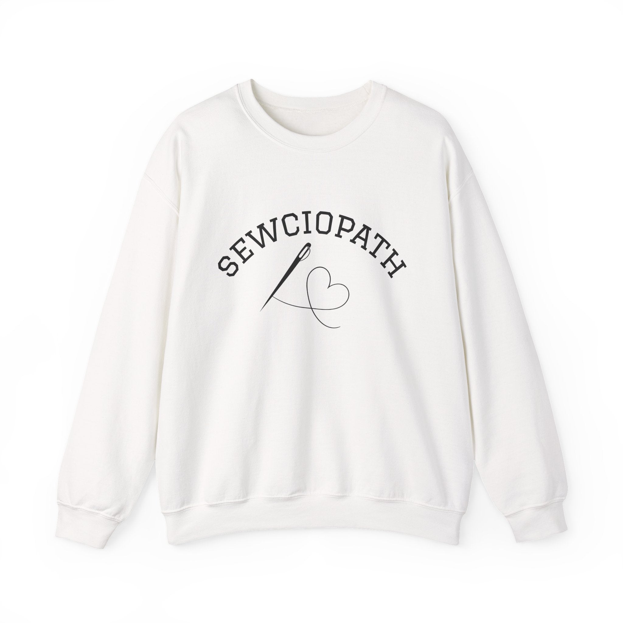Funny Sewciopath Crewneck Sweatshirt sewing gift