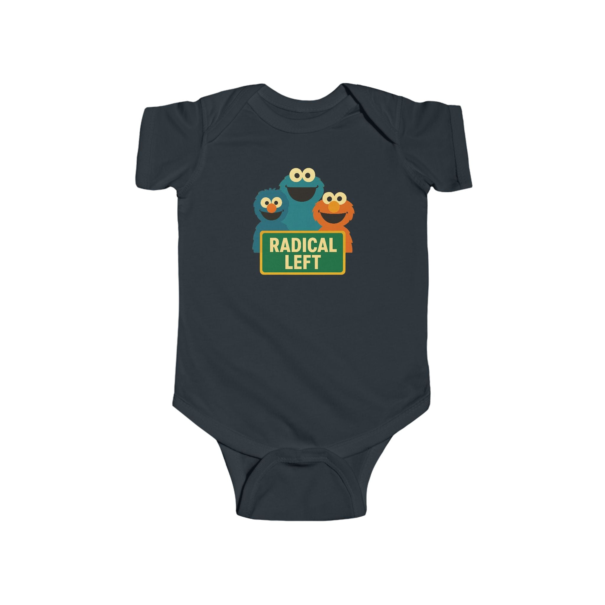 Cute Baby Gift Bodysuit with "Radical Left" Design, Infant Onesie, political Gift, Baby Shower Present, Adorable, liberal gift Baby Fashion