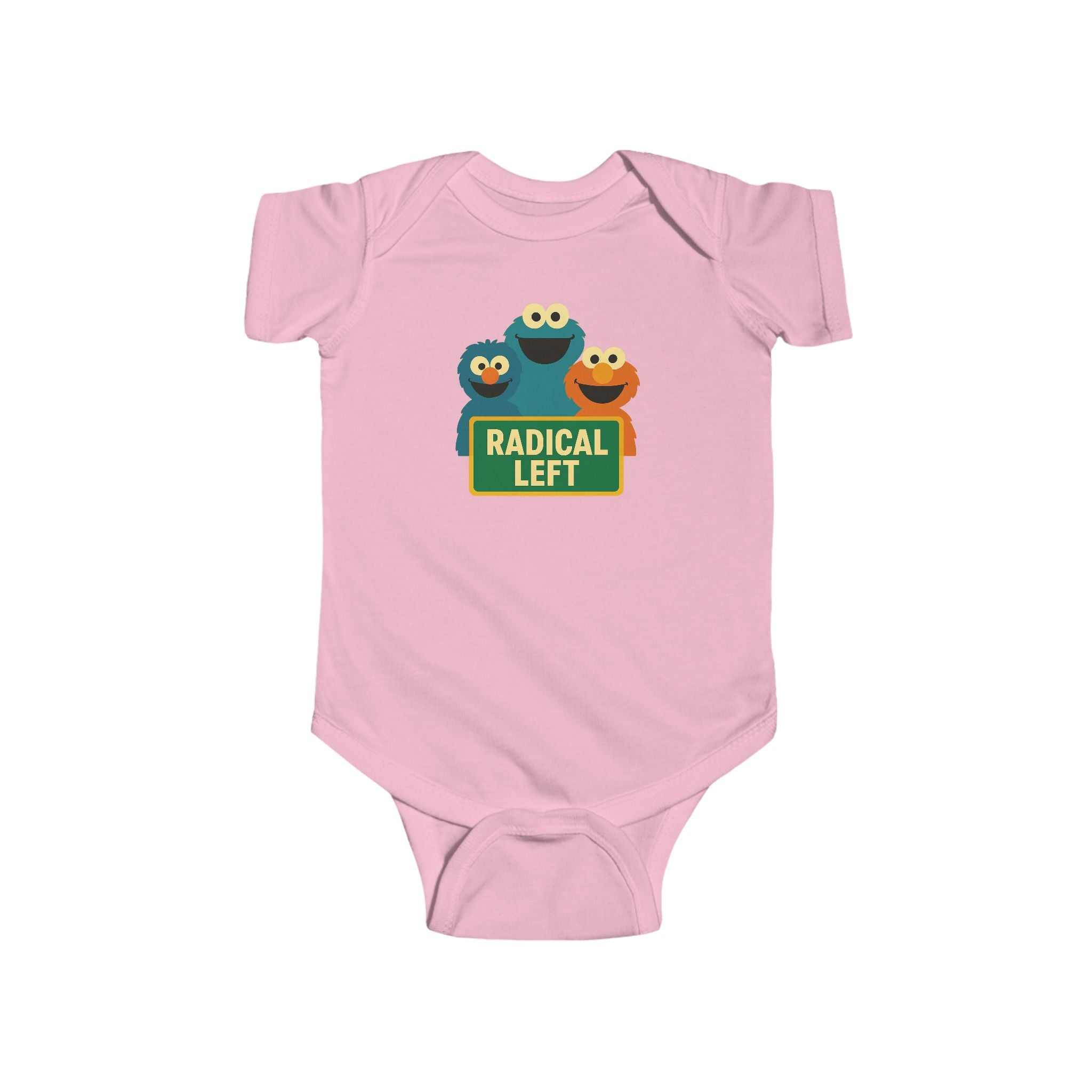 Cute Baby Gift Bodysuit with "Radical Left" Design, Infant Onesie, political Gift, Baby Shower Present, Adorable, liberal gift Baby Fashion