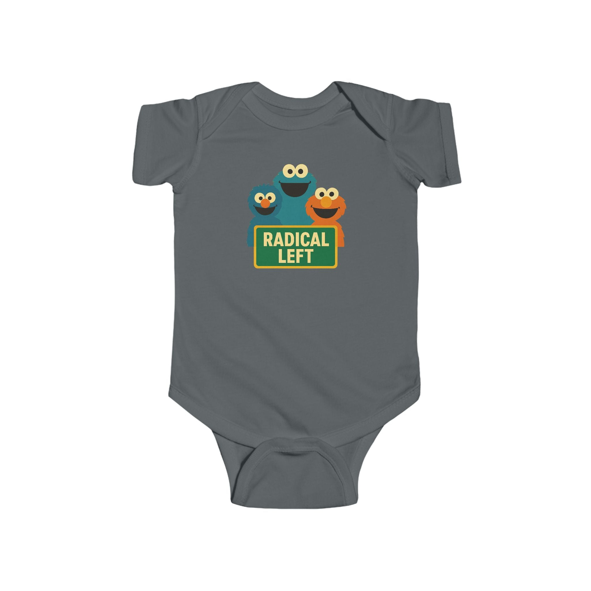 Cute Baby Gift Bodysuit with "Radical Left" Design, Infant Onesie, political Gift, Baby Shower Present, Adorable, liberal gift Baby Fashion