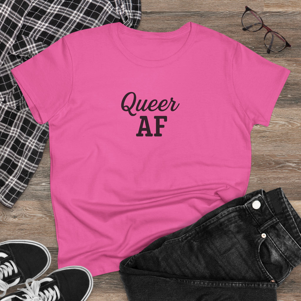 Queer AF LGBTQ Gay rights design, Gay Pride Shirt, Lesbian T-shirt, Equality Top, LGBTQ+ Graphic Tee activists equal rights