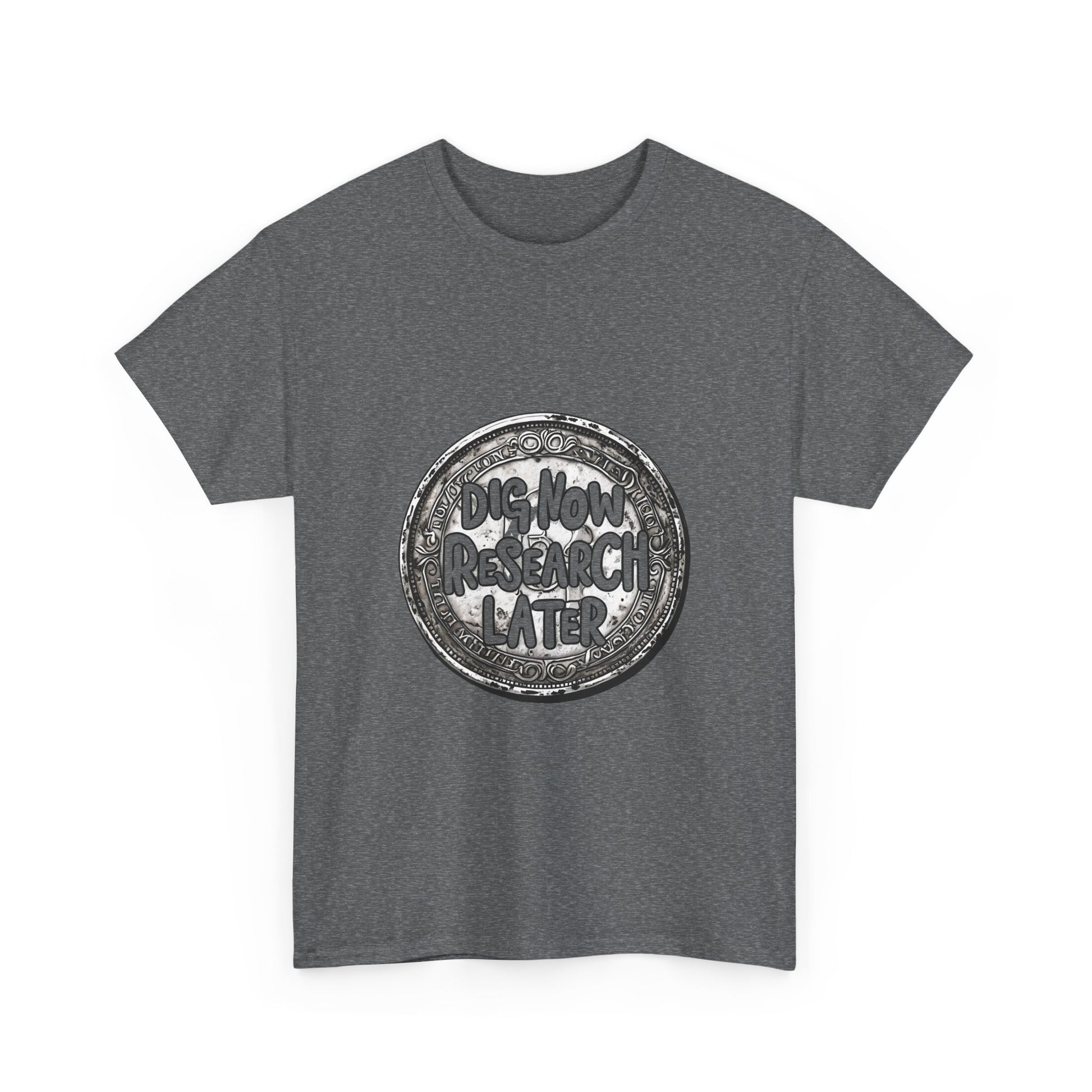 Metal Detecting Hobby Unisex Heavy Cotton Tee - Treasure Hunter Tshirt, Detectorist Gift, Metal Detecting Expedition Shirt, Hobbyist Tee,