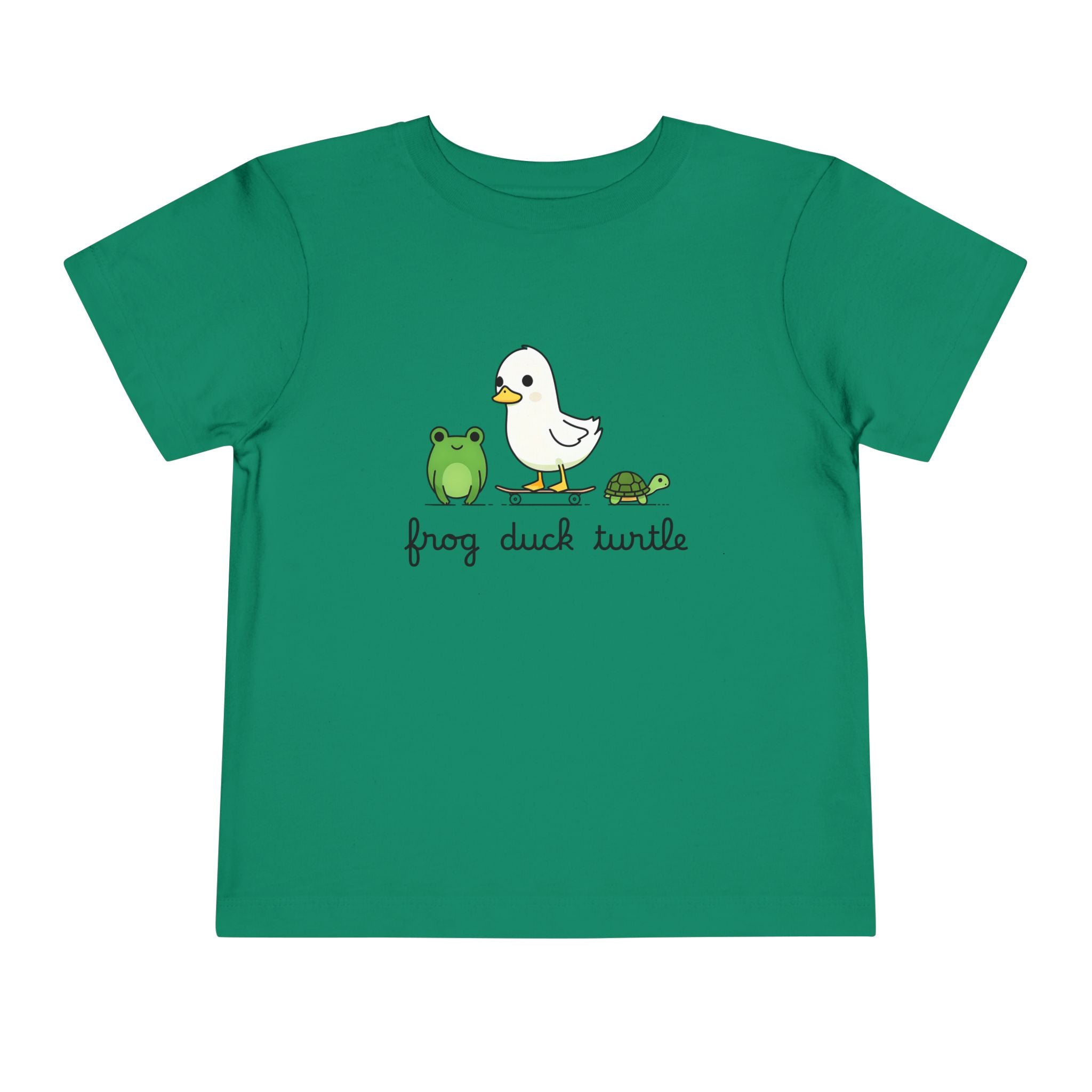 FDT Protest Human Rights Frog Duck Turtle Design - Kids Activism Shirt, Social Justice Top, Youth Equality Tee, Protest Animal