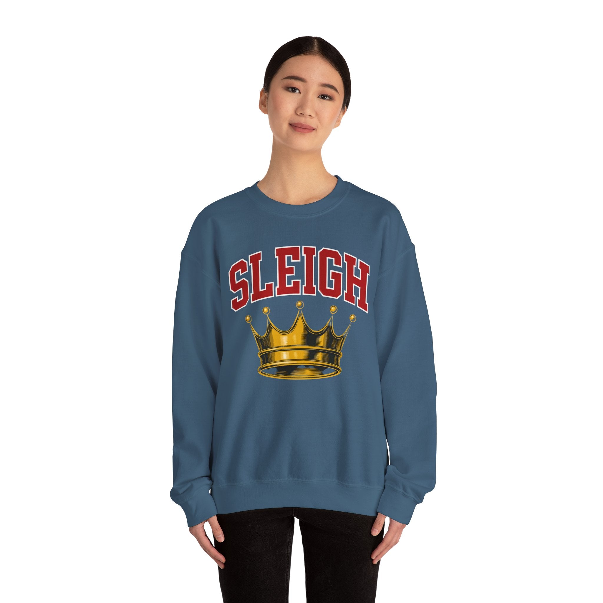 Sleigh Crewneck Sweatshirt - Sleigh Queen Cozy Christmas Gift