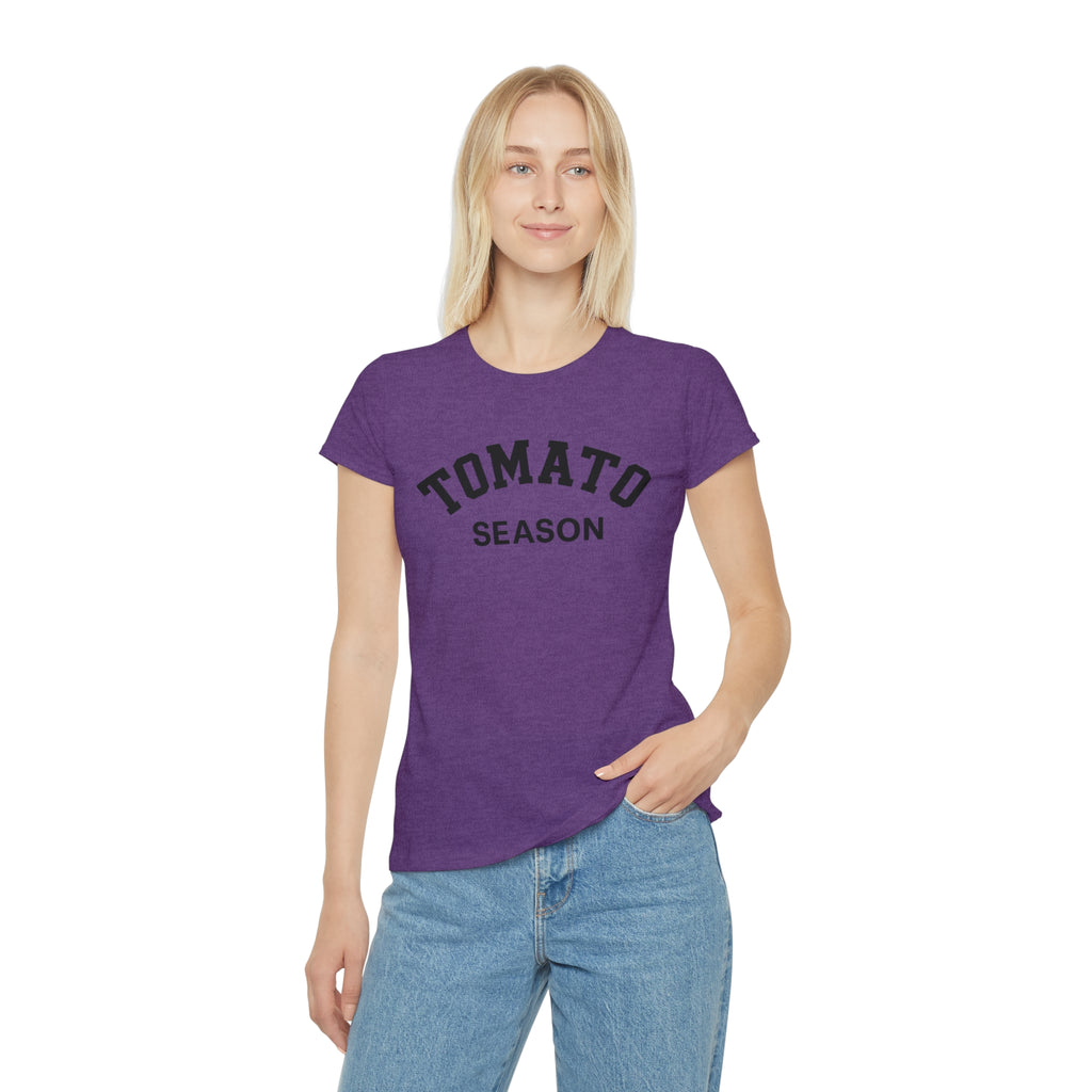 Tomato season Gardening T-Shirt, Tomato Season Shirt, Women's Iconic Tee, Farming Top, Vegetable Garden Apparel