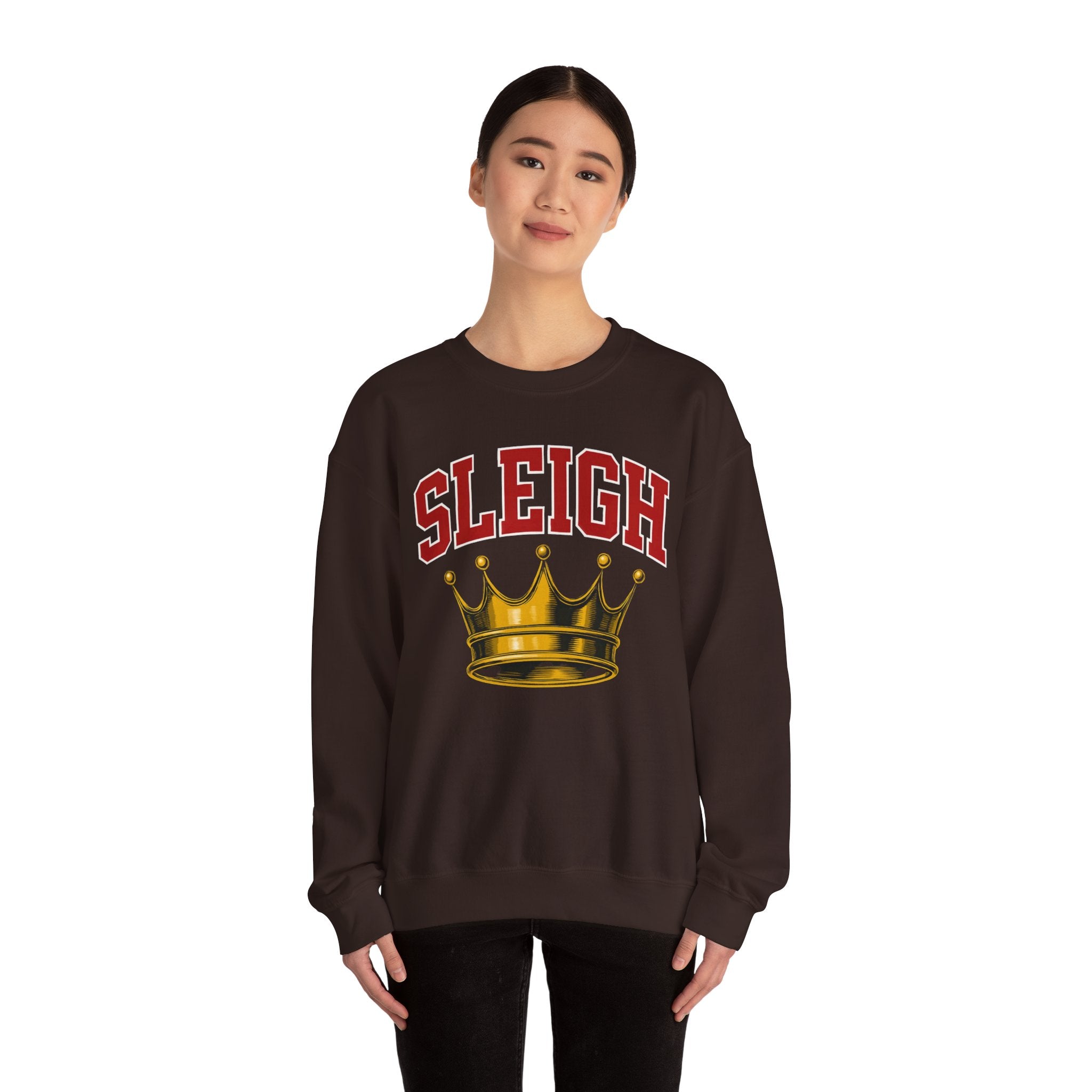 Sleigh Crewneck Sweatshirt - Sleigh Queen Cozy Christmas Gift
