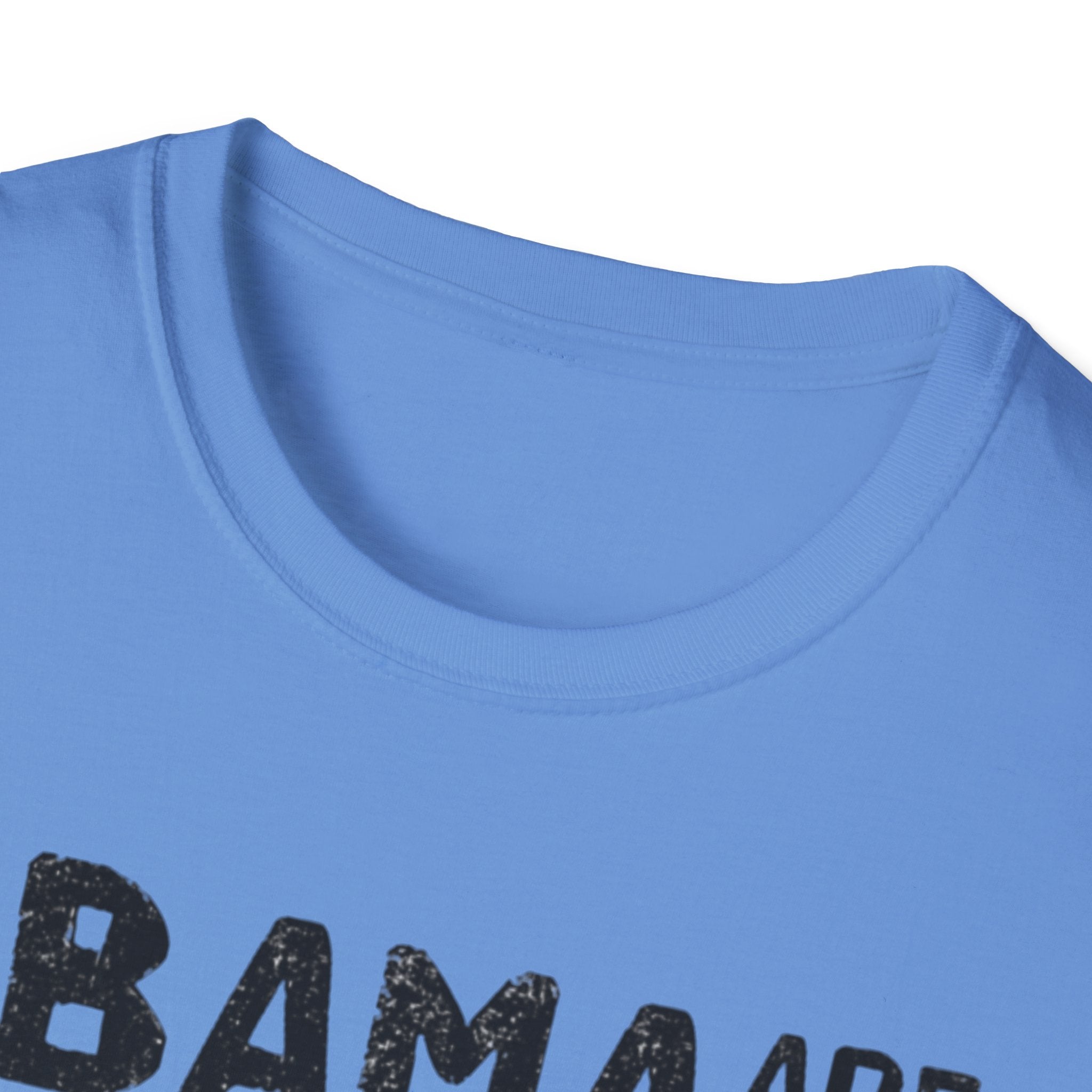 Obama are you coming home? Funny Political T-Shirt, Unisex Softstyle Tee, Humorous Gift. Quirky Apparel, Casual Wear