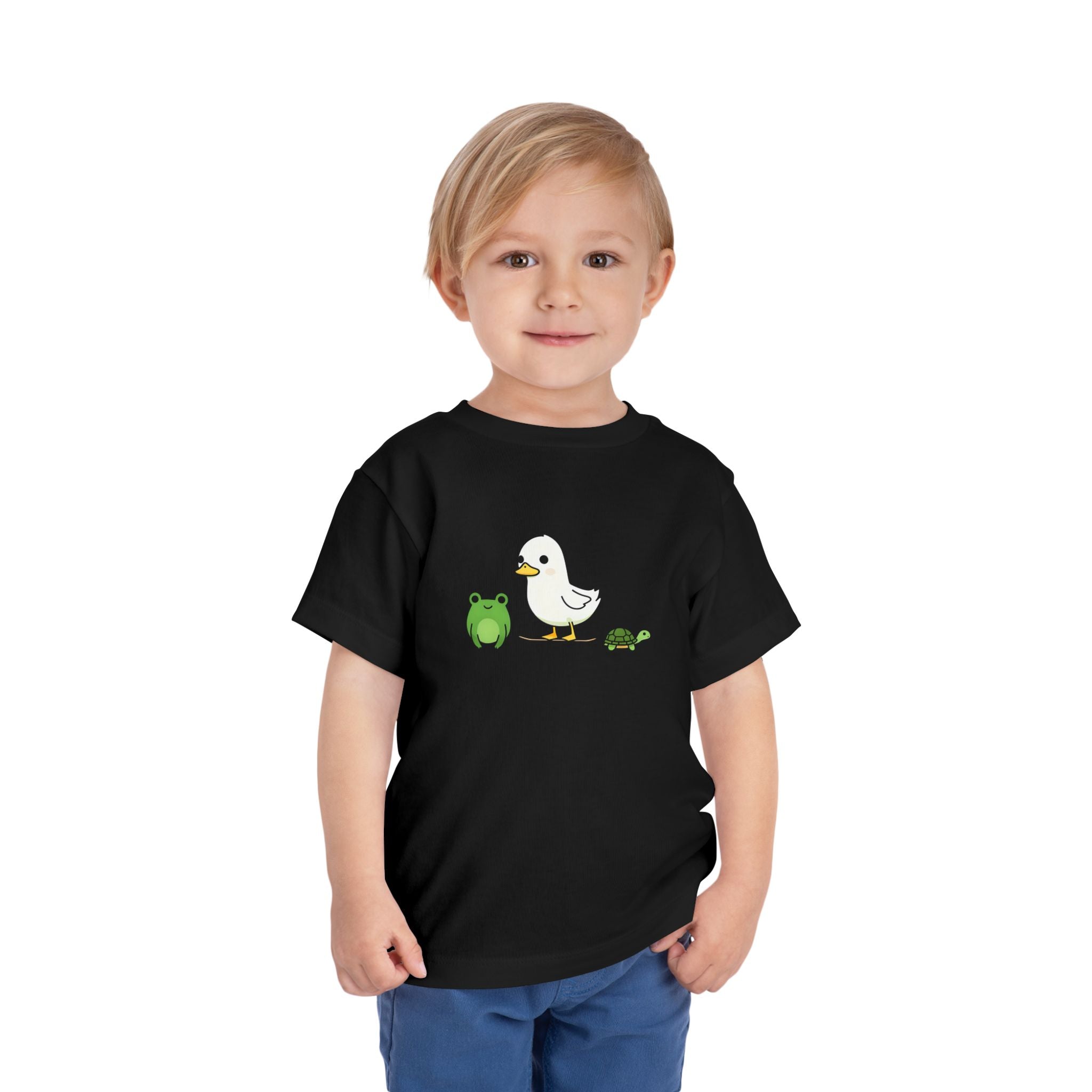 FDT Protest Human Rights Frog Duck Turtle Design - Kids Activism Shirt, Social Justice Top, Youth Equality Tee, Protest Animal