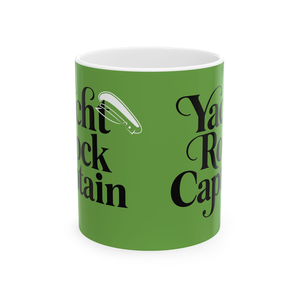 Yacht Rock Captain Ceramic Mug, 70s Music Lovers Gift, Groovy Tunes, Classic Rock Fan, Nautical Theme Cup, Coffee Mug, Tea Cup, Office Desk