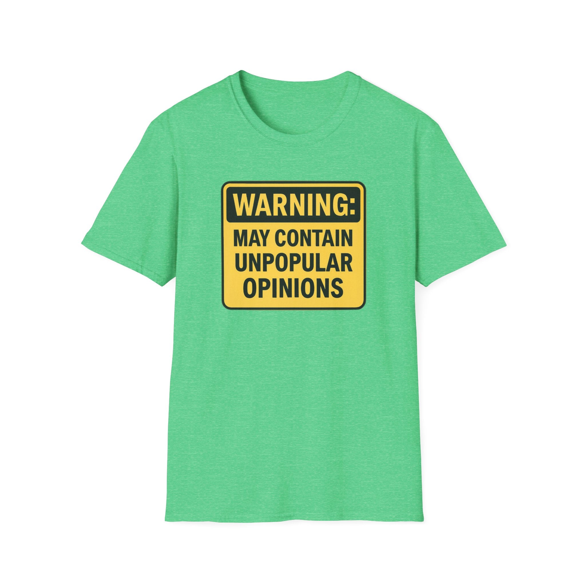 May contain unpopular opinions Fun Unisex T-Shirt, gift Christmas Softstyle Graphic Tee, Casual Wear, Independence Day Gift, Statement Shirt