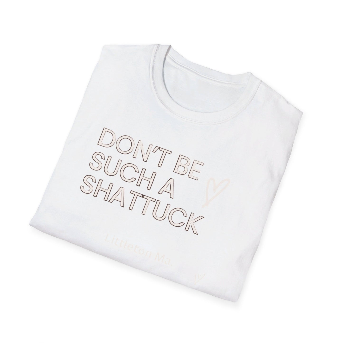 Shattuck Street Littleton Ma Unisex Softstyle T-Shirt