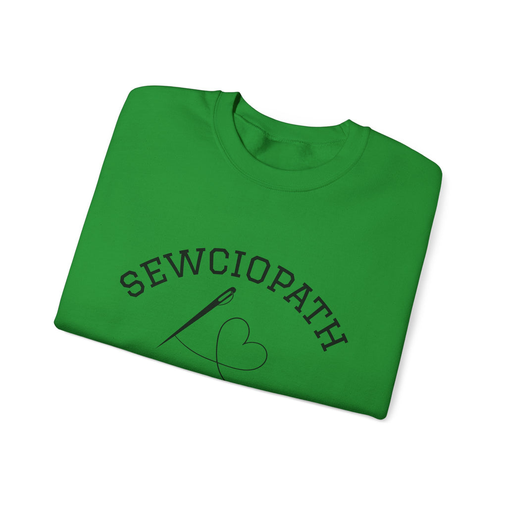 Funny Sewciopath Crewneck Sweatshirt sewing gift